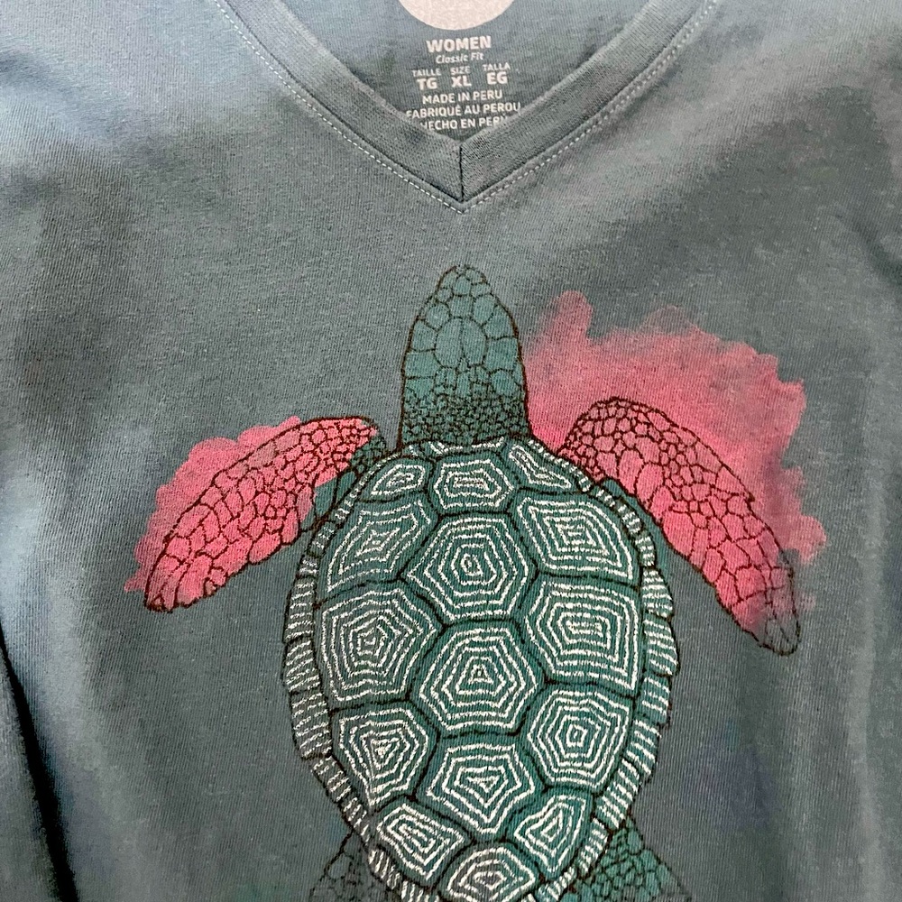 LIFE IS GOOD,classic fit Turtle XL Long Sleeve. NWOT